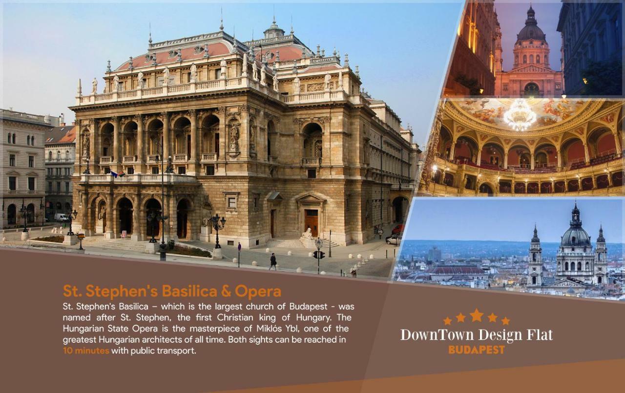 Downtown Design Flat Lägenhet Budapest Exteriör bild